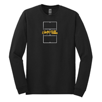 Tee L/S UWYO Club Tennis 2-Color -  black