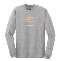 Tee L/S UWYO Club Tennis 2-Color -  grey