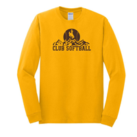 Tee L/S University of Wyoming Club Softball