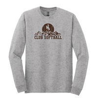 Tee L/S University of Wyoming Club Softball