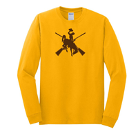 Tee L/S University of Wyoming Shotgun Sports -  gold