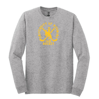Tee L/S University of Wyoming Club Hockey -  grey