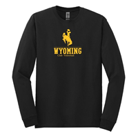 Tee L/S University of Wyoming Women's Club Volleyball -  black