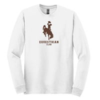 Tee L/S Bucking Horse Over Equestrian Club