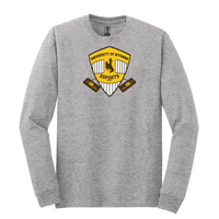 Tee L/S University of Wyoming Esports Club Full Color -  grey
