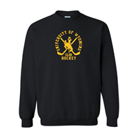Crew University of Wyoming Club Hockey -  black