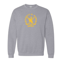 Crew University of Wyoming Club Hockey -  grey