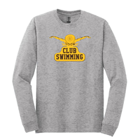 Tee L/S University of Wyoming Club Swimming -  grey