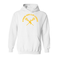 Hood Wyoming Men's Club Lacrosse -  white