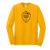 Tee L/S University of Wyoming Women's Club Rugby -  gold