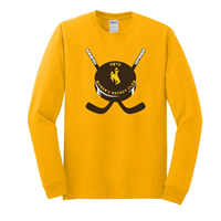 Tee L/S Women's Club Hockey 3-Color -  gold