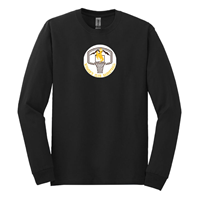 Tee L/S Women's Club Basketball Full Color -  black