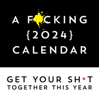 A Fcking 2024 Wall Calendar