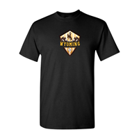 Tee S/S Men's Soccer Full Color Shield -  black