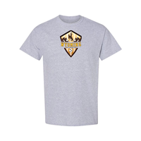Tee S/S Men's Soccer Full Color Shield -  grey
