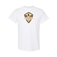 Tee S/S Men's Soccer Full Color Shield -  white
