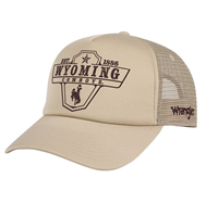 Wrangler® Foam Trucker Cap Wyoming Cowboys Est. 1886