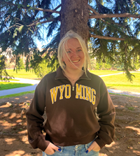 Zoozats® !/4 Zip Wyoming Applique