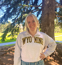 Zoozats® !/4 Zip Wyoming Applique
