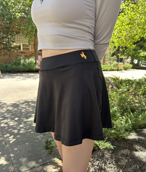 Zoozatz® Women's Flowy Skort Bucking Horse