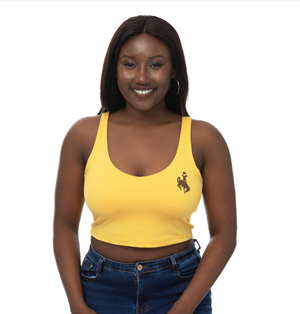 Zoozatz® Tank with Bucking Horse Left Chest