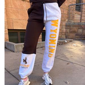 Zoozatz® Women's Colorblock Sweatpants Wyoming