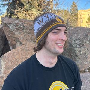 Zephyr® Stripes Wyoming Bucking Horse Beanie (143448001601) Zephyr® Stripes Wyoming Bucking Horse Beanie