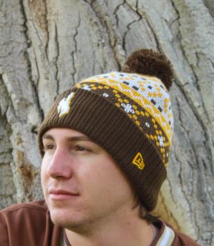 New Era® Nostalgia Bucking Horse Pom Beanie