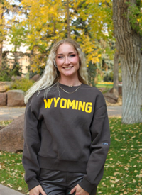 Hype and Vice® Wyoming Block Font Crewneck