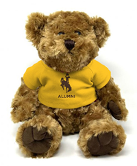 MCM Brands® Plush Bear Gold Tee Alumni over Bucking Horse