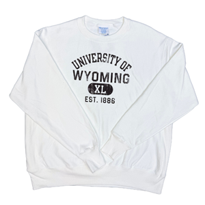 Champion® University of Wyoming EST 1886 Reverse Weave Crew - main view