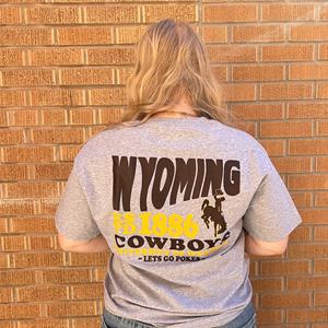 Champion® Wyoming Groovy Est 1886 Cowboy Tee