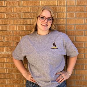 Champion® Wyoming Groovy Est 1886 Cowboy Tee