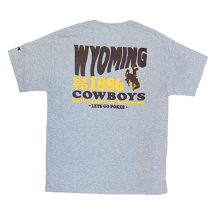 Champion® Wyoming Bucking Horse ESTD 1886 Cowboys Tee -  2