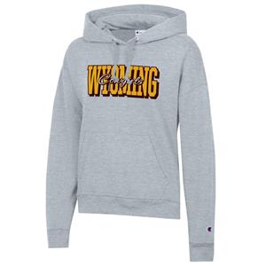 Champion® Women's Powerblend Hood Wyoming Cowgirls