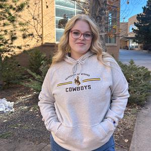 Champion® Hood Triumph Embroidered Univeristy of Wyoming
