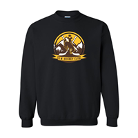 Crew University of Wyoming Club Hockey Circlular Logo