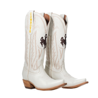 Women's Leather Boots Bucking Horse Cowboys