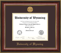 Jostens® Classic Diploma Frame Mahogany with Gold