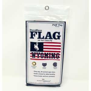 University Blanket & Flag® One Woming Striped Flag