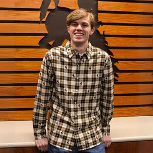 Jack and Sage® Bucking Horse Repeat Button Up Flannel