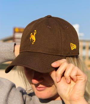 New Era® Adjustable Micro Bucking Horse Logo Cap