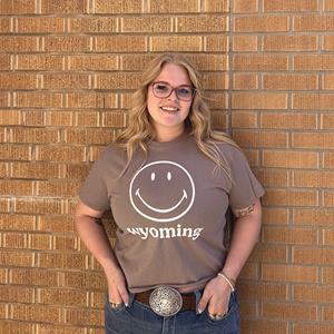 League® Smiling Wyoming Cropped Tee