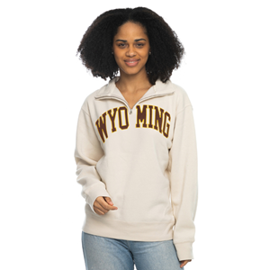 Zoozatz® Arched Wyoming Felt Twill 1/4 Zip