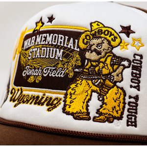 Gameday Social® Wyoming Patch Foam Trucker -  1