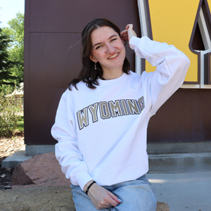 Champion® Wyoming Arch Glitter Twill Crew