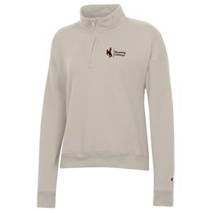 Champion® BH Wyoming Cowboys on Left Chest 1/4 Zip