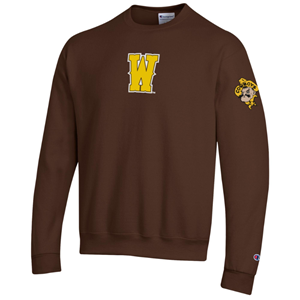 Champion® Athletic W with Chenille Pistol Pete Powerblend Crew