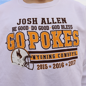 Wildcat Retro® Josh Allen Go Pokes Crew -  1