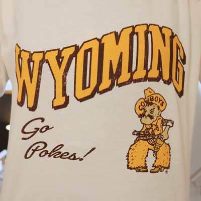 Blue '84® Wyoming Go Pokes Pistol Pete Tee